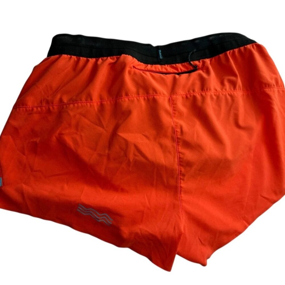 JANJI Running Shorts Athletic Size Adult Medium. Orange. Lined